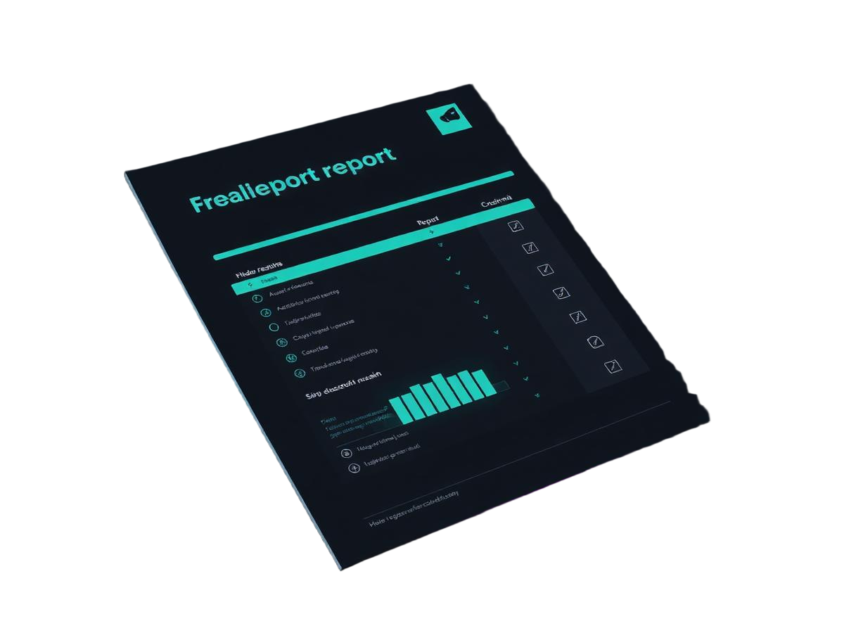 LensWise PDF scan report preview